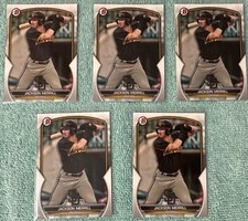 2023 Bowman Draft JACKSON MERRILL San Diego Padres 5 CARD LOT #BD-157