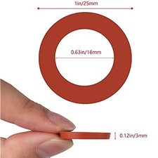 20 Pack Garden Water Hose Washers Rubber Gaskets O Ring Connection Heavy Duty