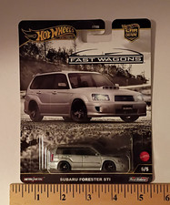 Hot Wheels Premium Car Culture Fast Wagons 5/5 Subaru Forester STI Metal/Metal