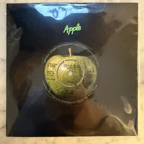 RC107 The Beatles ‘Hey Jude’ 7" Vinyl Record UK Press EX/EX