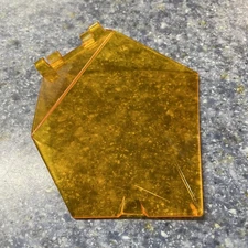 GI Joe Defiant Crawler Gantry Side Windshield Canopy Original Part 1987 w/ Tabs