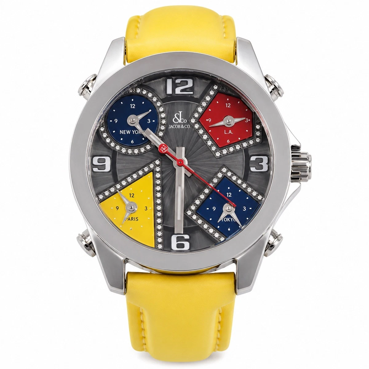 Jacob & Co. Five Time Zone Wristwatches for sale - eBay