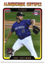 2024 Albuquerque Isotopes | Karl Kauffmann | Colorado Rockies MiLB