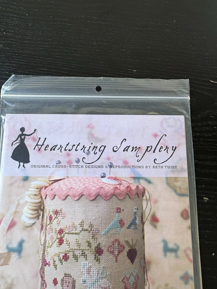 FIVE SONGBIRDS PIN DRUM for Heartstring Samplery - Image 3 of 4
