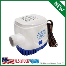 Automatic Submersible Boat Bilge Water Pump 12v 1100gph Auto with Float Switch,