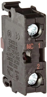 Eaton M22-K01 Black 2-Position Pushbutton Switch, Open Box, Tested Working