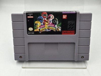 SNES Super Nintendo Mighty Morphin Power Rangers NTSC USA Modul