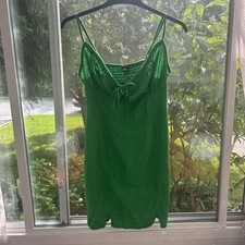 Wild Fable Ladies Size S Green Mini Dress