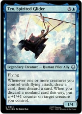Teo, Spirited Glider (Foil) - 0074 - Avatar: The Last Airbender TLA - MTG - NM/M