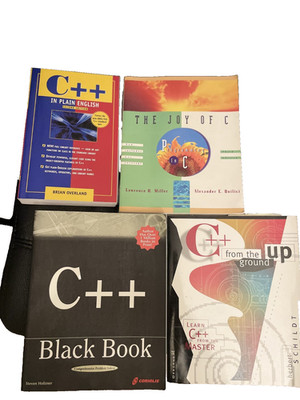 C++ Black Book Comprehensive Problem Solver + 3 More Books