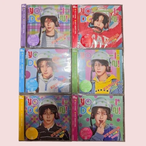 NCT WISH JP 3rd Single "YO-I-DON!/BOY MEETS GIRL" First Press Limited, 6 Set *