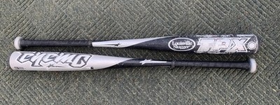 2 Louisville Slugger TPX Omaha BB126 Baseball Bats 33/30 Oz 2 5/8 Barrel -3
