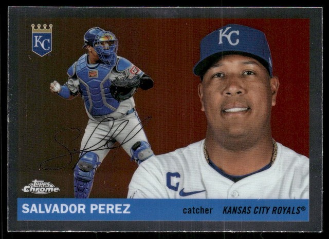 2025 Topps Chrome Platinum Anniversary #87 Salvador Perez - BB