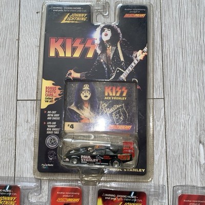 Johnny Lightning Kiss Number 4 Paul Stanley Diecast Car 1:64 Limited Edition