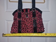 Playboy Bag. Red & Black