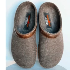 HAFLINGER Unisex GZH Grizzly Closed Style Slippers Size US 5 EUR 35