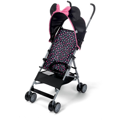 Comfort Height Character Umbrella Stroller with Basket, Modern Minnie, Toddler,