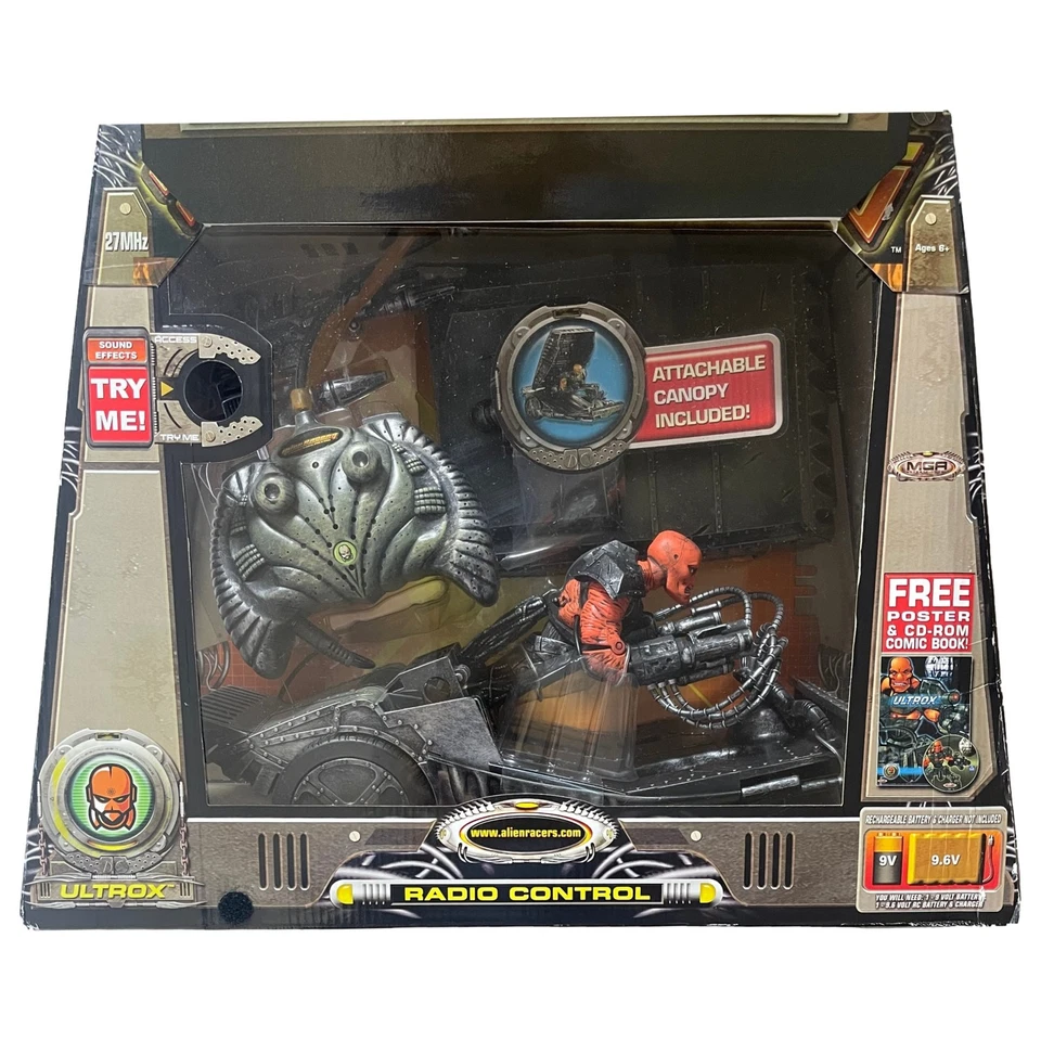 Radio Control Alien Racers Ultrox 27 mhz RC con Póster y CD Rom de MGA Foto 3 de 3