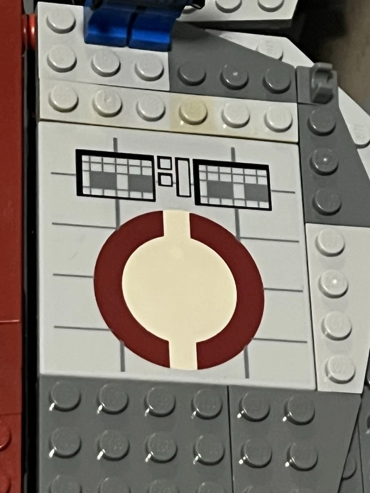 Lego Star Wars 8039 Venator Republic Attack Cruiser Clone Wars 2009 incompleto - Imagem 3 de 4