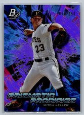 2018 Bowman Platinum #PPP-27 Mitch Keller Prismatic Prodigies Purple #/250