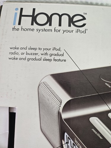iHome iH5 iHome Dock System for iPod - Black NOB - Picture 10 of 15
