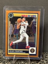 2023-24 Hoops Premium Stock No. 213 Julian Strawther Bronze Prizm RC #/299