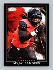 2022 SAGE Artistry #24 Myjai Sanders Near Mint or Better