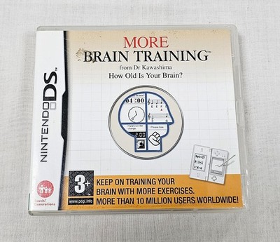 Mehr Gehirntraining von Dr. Kawashima von Nintendo für DS auf Spielkarte. funktionstüchtig.