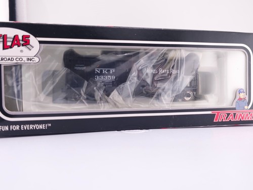 Tolva lateral Atlas escala HO 18898 placa de níquel carretera 2 bahías desplazada NKP 33359 | Condition: Used
