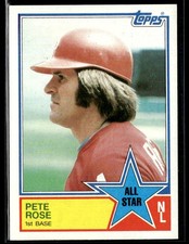 1983 Topps #397 Pete Rose Reds Baseball Card 0101R
