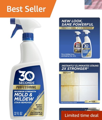 #ad Pro Mold and Mildew Stain Remover Scrub Free Brighter Results Instantly ... $33.95