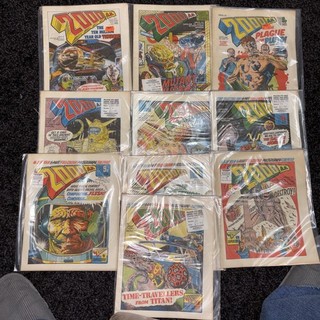 2000AD x10 early progs Bundle #21 30 complete run Job Lot vintage rare great