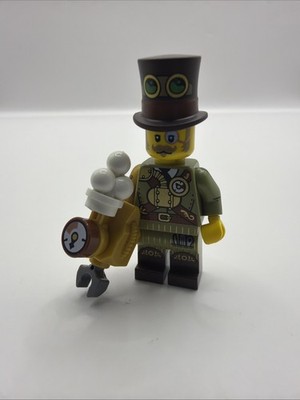 Lego, Collectible Minifigure Series 27, Item col27-12, Steampunk Inventor