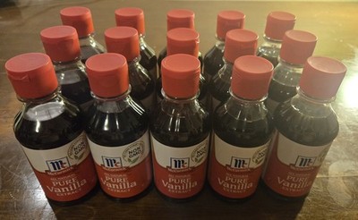 McCormick All Natural Pure Vanilla Extract Non-GMO (15 Bottles)