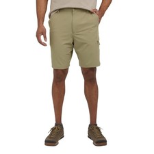 Weatherproof Vintage Men's 36 Cargo Tech Shorts 9" Khaki N0797