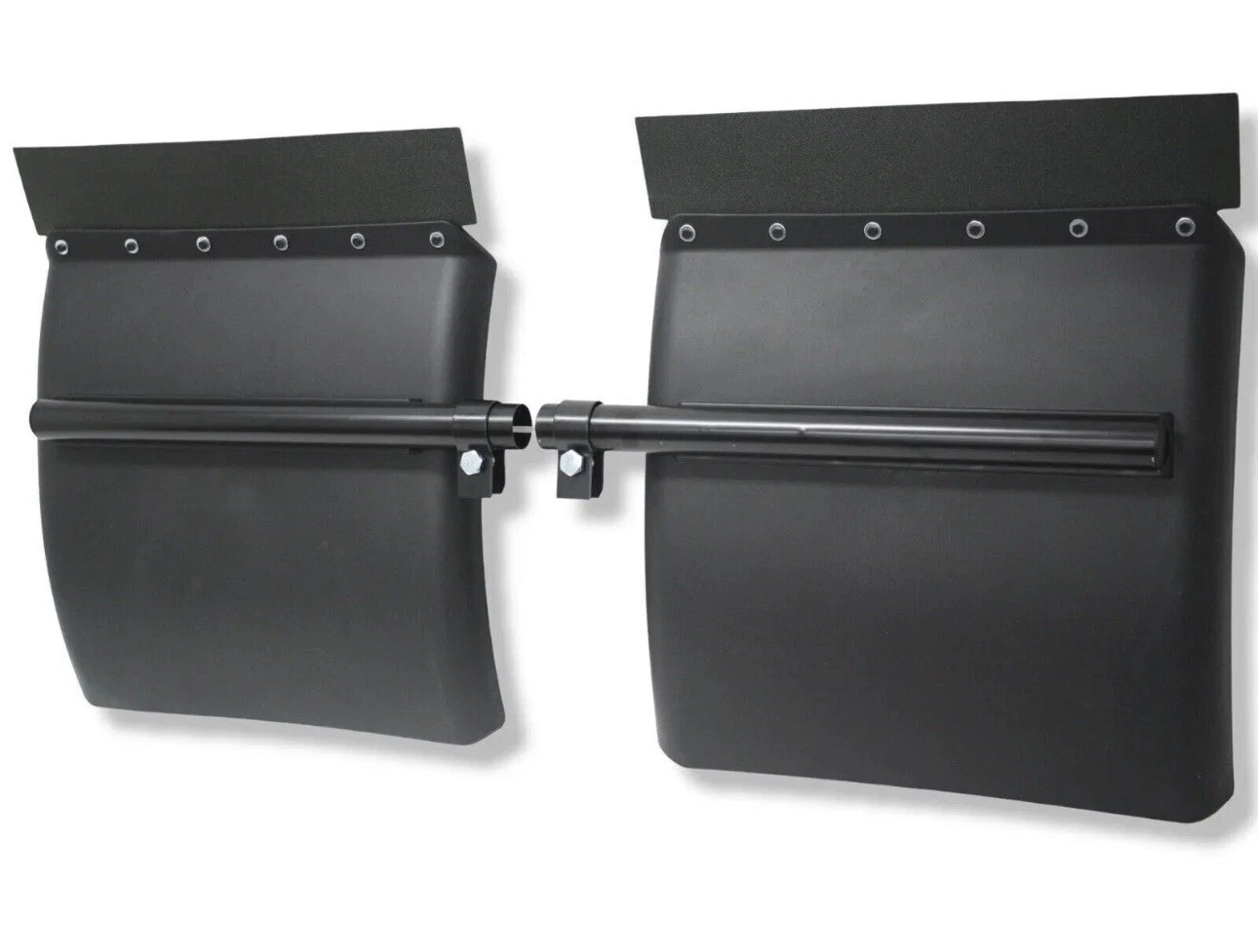 Quarter Fenders For Semi Truck 24x24 Freightliner Kenworth Peterbilt Set Black