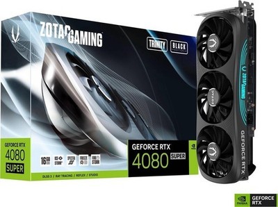 ZOTAC GAMING GEFORCE RTX 4080 SUPER Trinity Black D6X 16GB