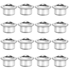 16PACK Roller Ball Transfer Bearing, 5/8 Inch Ball Bearing Rollers, Stainless St