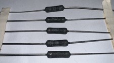Dale RS-2b 3 watt 15.4 ohm 0.5 Tolerance wirewound resistor  New Pack of 5
