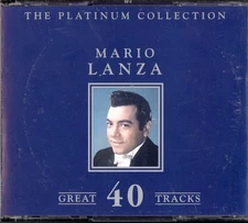 Mario Lanza ?– The Platinum Collection (2 CDs, 1996, Start Ent.)