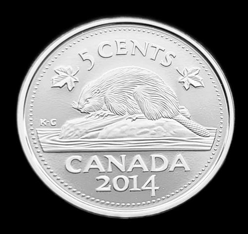2014 Canada 5 Cents — photo from the most recent tracked eBay sale