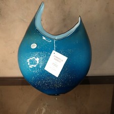 Large Murano Art Glass Vase Signed Formentello