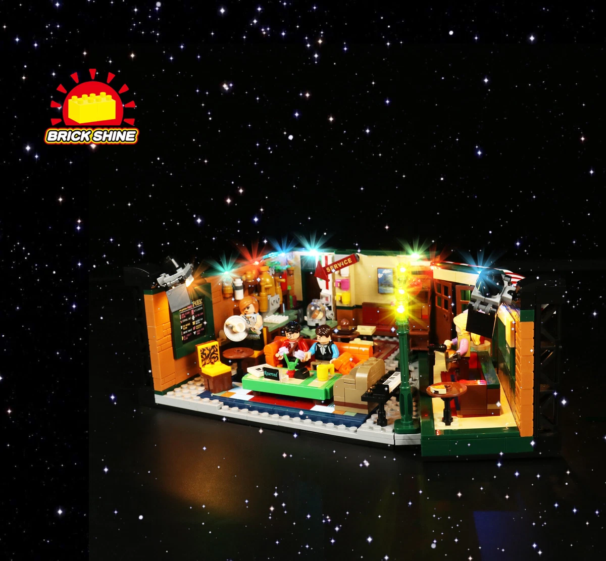 Lego central perk light kit hot sale