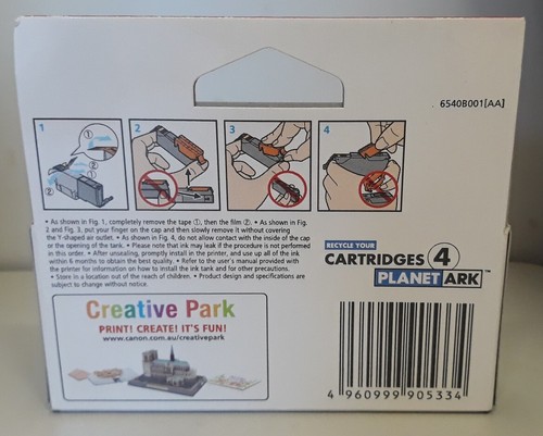 Genuine and original Canon 651 CLI651 CLI-651 & CLI-651XL printer ink cartridges - Picture 39 of 67