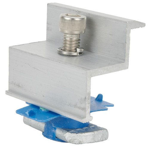 12X Solar Panel Bracket Clamps Module Clamp Solar Panel Holder,For-Mounting-Rail - Picture 21 of 63