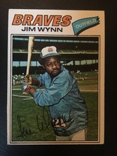 1977 Topps #165 Braves Jim Wynn Baseball Card