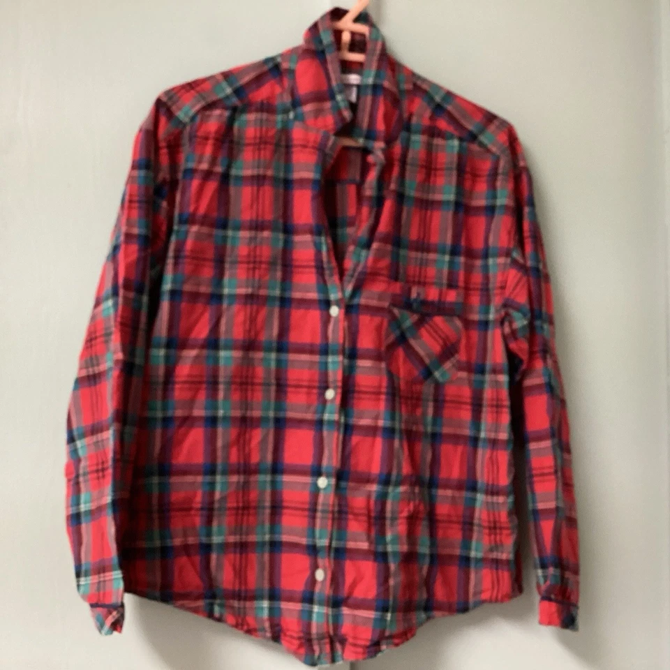 VICTORIAS SECRET пижамы комплект размер средний брюки маленький верхний клетку красный Рождество - Изображение 3 из 4