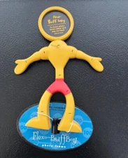 1999 CBS Designs Flexo Buff Boy Bendable Standing Photo Frame.