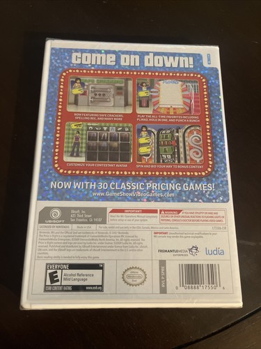THE PRICE IS RIGHT 2010 EDITION - Nintendo Wii Game - STILL SEALED - CIB - Picture 2 of 2
