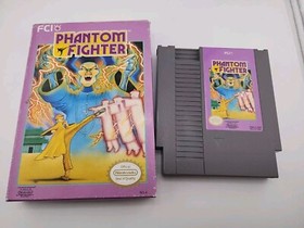 Phantom Fighter NES(Nintendo Entertainment System, 1990) - Complete w/Box Tested